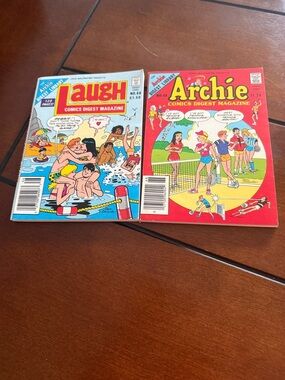 Archie Comics Digest Magazines - Red & Blue Covers
